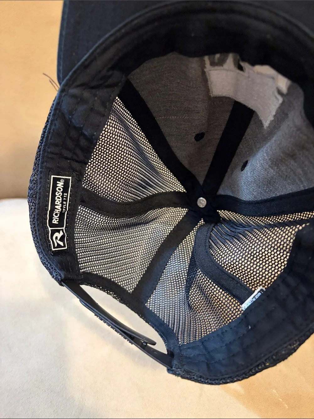 Richardson black trucker